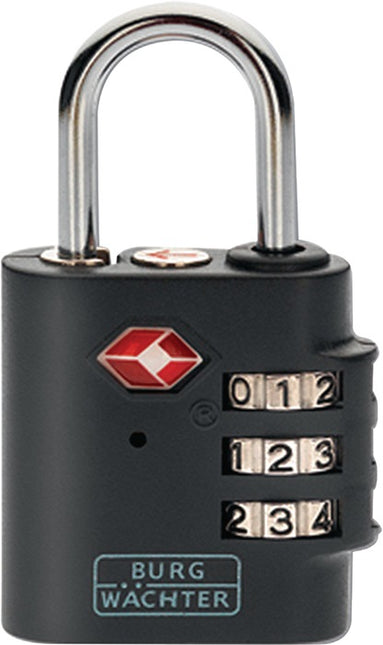 Lucchetto combinato BURG-WÄCHTER TSA 77 larghezza corpo serratura 30 mm ( 3000253288 )