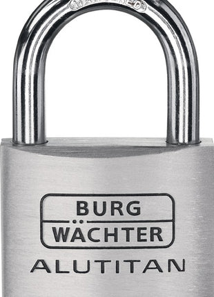 BURG-WÄCHTER Cadenas cylindrique 770/40 largeur du corps de verrou 40 mm ( 3000253343 )