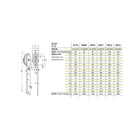 HEINRICH BETZ & SÖHNE Rullo per porte scorrevoli con staffa 75 mm in acciaio zincato ( 3000256902 )