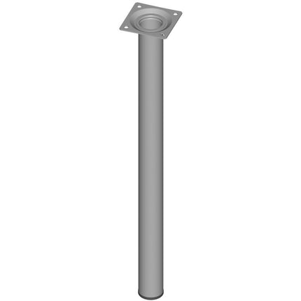 ELEMENT SYSTEM Möbelfuß weißaluminium 30 mm Höhe 500 mm ( 3000271269 )