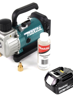 Makita DVP 180 F1 18V Akku Vakuumpumpe + 1x BL 1830 3,0 Ah Akku - Toolbrothers