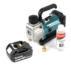 Makita DVP 180 T1 18V Akku Vakuumpumpe + 1x BL 1850 B 5,0 Ah Akku - Toolbrothers