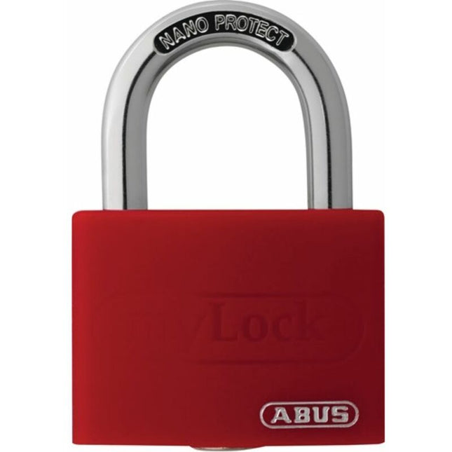 Lucchetto a cilindro ABUS T65AL/40 rosso Corpo serratura Lock-Tag larghezza 43 mm ( 3000280259 )