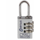 BURG-WÄCHTER Combi Lock 90 Chromo lucchetto a combinazione larghezza corpo 20 mm ( 3324027034 )