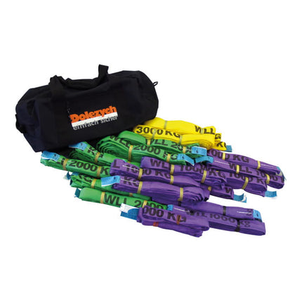 DOLEZYCH Set di imbracature rotonde DIN EN 1492-2 da 20 pezzi ( 4000365072 )