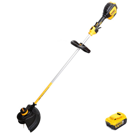 Dewalt DCM 561 Akku Rasentrimmer 18V Brushless + 1x Akku 5,0Ah - ohne Ladegerät - Toolbrothers