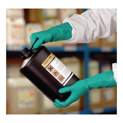 ANSELL Chemikalienhandschuhe AlphaTec Sol-Vex 37-675 Größe 10 grün ( 4000371486 )