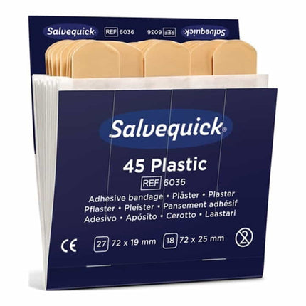 SALVEQUICK strisce di gesso Salvequick impermeabile ( 4000386489 )