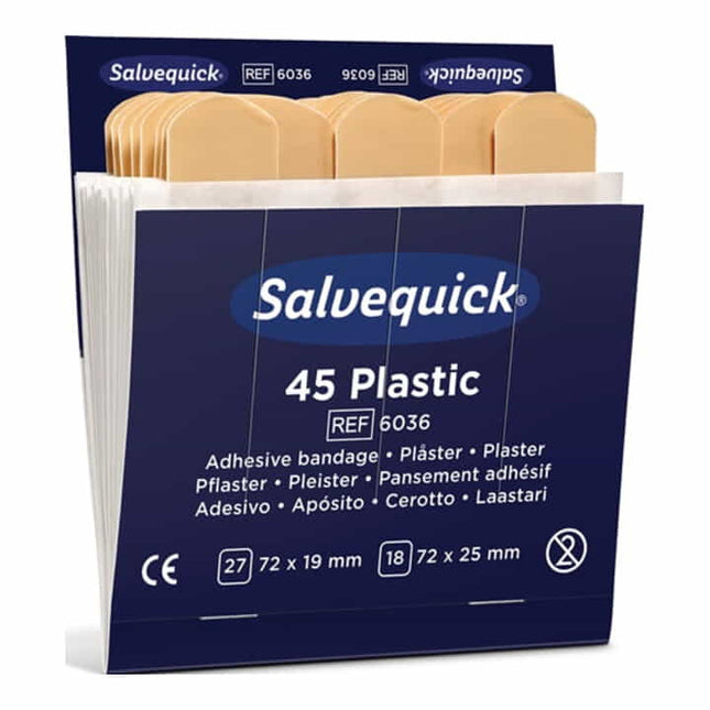 SALVEQUICK strisce di gesso Salvequick impermeabile ( 4000386489 )