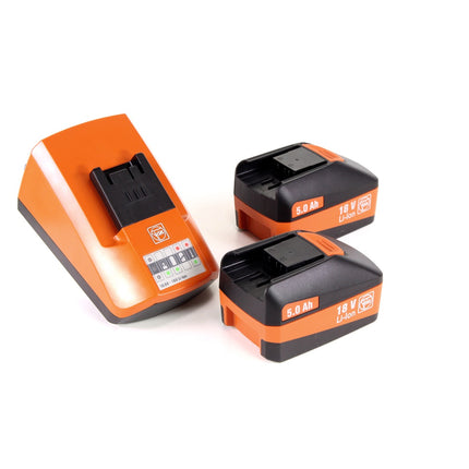 FEIN ABH 18 Akku Bohrhammer 18V 2.0J SDS-plus Brushless + 2x Akku 5,0Ah + Ladegerät + Bohrstaubdüse + Koffer - Toolbrothers