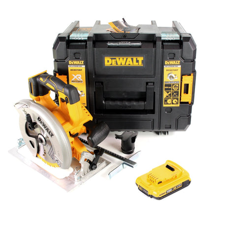 Dewalt DCS 570 NT Akku Hand Kreissäge 18V 184 mm Brushless + 1x Akku 2,0Ah + TSTAK - ohne Ladegerät - Toolbrothers