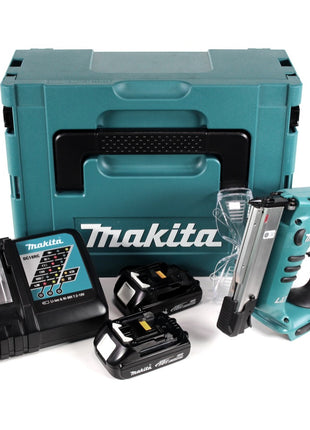 Makita DPT 351 RYJ 18 V Li-Ion Akku Pintacker im Makpac + 2 x 1,5 Ah Akku + Ladegerät - Toolbrothers