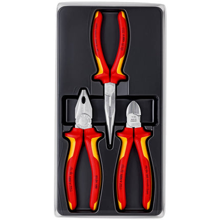 Set di pinze KNIPEX contenuto elettrico 3 pezzi VDE ( 4000794416 )