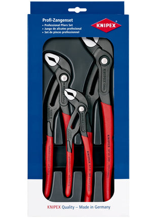 Juego de alicates KNIPEX Cobra® contenido del paquete 3 piezas (4000795120)