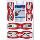 Set di pinze per anelli di sicurezza KNIPEX da 8 pezzi con perforazione SB ( 4000795291 )