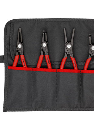 KNIPEX Präzisionssicherungsringzangensatz 4-teilig in Rolltasche ( 4000795455 )