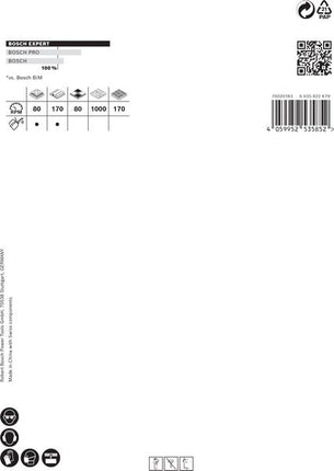 Sega a tazza BOSCH Expert Tough Material Saw-Ø 102 mm Profondità di taglio 60 mm ( 4000800259 )