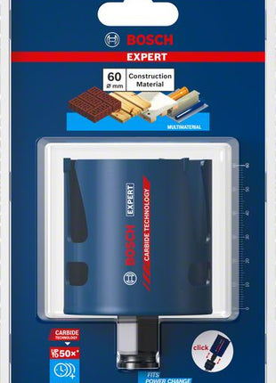 BOSCH Lochsäge Expert Construction Material Sägen-Ø 60 mm Schnitttiefe 60 mm ( 4000800279 )