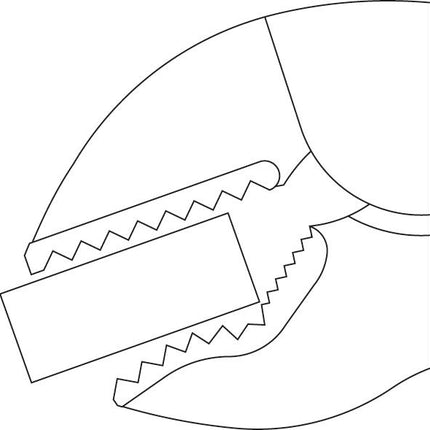 GEDORE Gripzange Gesamtlänge 230 mm Spannweite max. 32 mm ( 4000810654 )