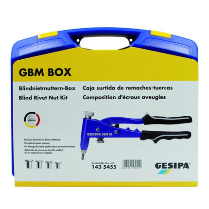 GESIPA assortimento di dadi per rivetti ciechi 156 pezzi ( 4000813093 )