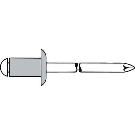 GESIPA Blindniet Nietschaft d x l 6 x 16 mm ( 4000813243 )