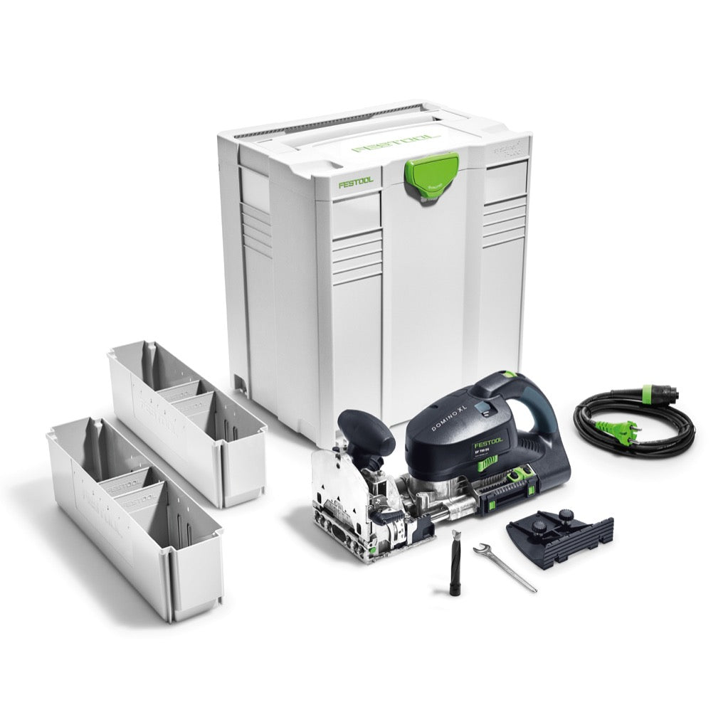 Festool DF 700 EQ-Plus Domino XL Fresatrice per giunzioni 720W / 70mm in valigetta Systainer + Accessori ( 574320 )