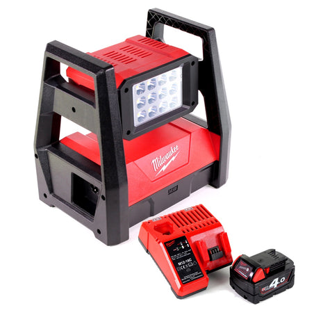 Milwaukee M18 HAL-501C Akku Flutstrahler mit 3000 Lumen + 1x 5,0 Ah Akku + Universal Ladegerät - Toolbrothers