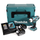 Makita DTP 141 RMJ Akku Quadroschrauber 18V 150Nm Brushless + 2x Akku 4,0Ah + Ladegerät + Makpac - Toolbrothers