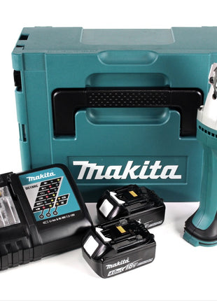 Makita DJS 161 RMJ 18 V Li-Ion Akku Blechschere im Makpac + 2 x 4,0 Ah Akku + Ladegerät - Toolbrothers