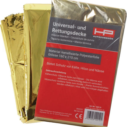 HP AUTO ACCESSORIES Coperta di salvataggio DIN 13164 L2100xL1600xH0.2ca.mm ( 4000818628 )