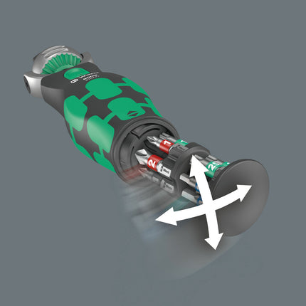 Set di chiavi a bussola WERA 8009 Zyklop Pocket Set 2 19 pezzi 3/8 ″ + 1/4 ″ ( 4000822451 )