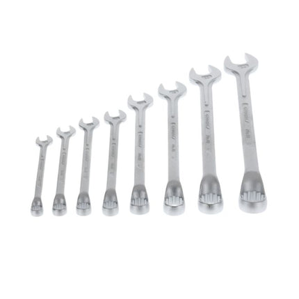 GEDORE Set di chiavi combinate 1 B-08 8 pezzi larghezza delle chiavi a croce 10-24 mm ( 4000823672 )