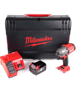 Milwaukee M18 FMTIWF12-401CX Akku Schlagschrauber 18V 610Nm Brushless + 1x Akku 4,0Ah + Ladegerät + HD Box - Toolbrothers