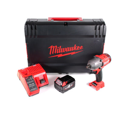 Milwaukee M18 FMTIWF12-401CX Akku Schlagschrauber 18V 610Nm Brushless + 1x Akku 4,0Ah + Ladegerät + HD Box - Toolbrothers