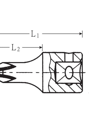 STAHLWILLE Gniazdo 44 P 1/4 ″ PH ( 4000826250 )