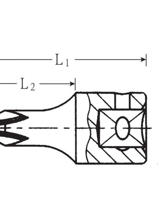 STAHLWILLE Gniazdo 44 PZ 1/4 ″ PZD ( 4000826253 )