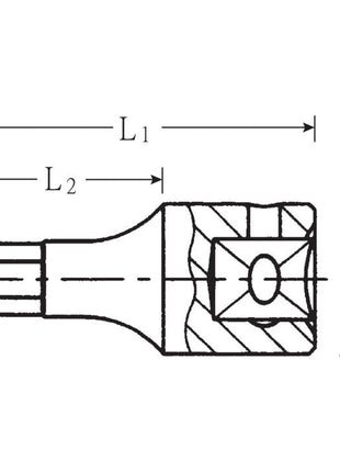 STAHLWILLE Gniazdo 44 K 1/4 ″ sześciokątne ( 4000826256 )