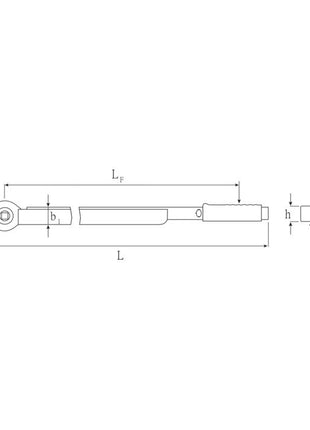 STAHLWILLE Clé dynamométrique 721NF/100 3/4 po. 200-1000 Nm ( 4000826512 )