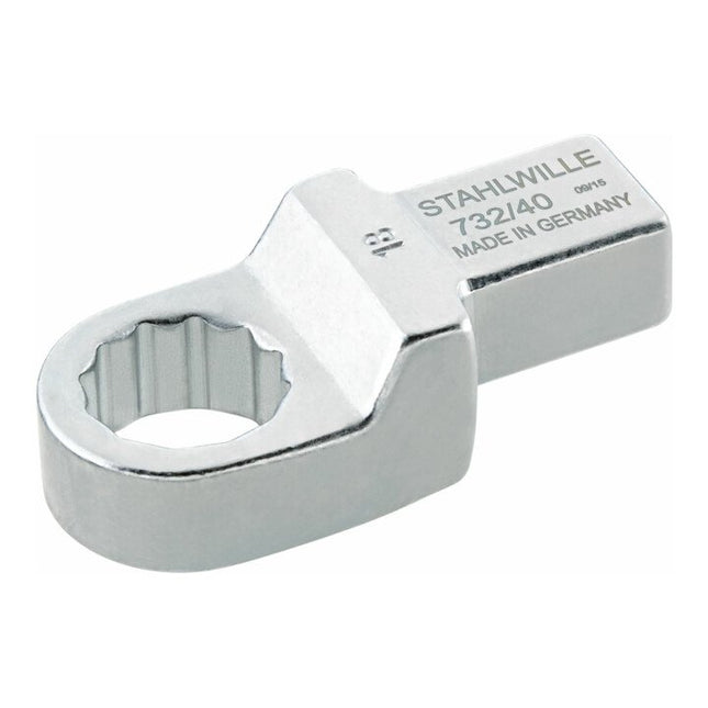 STAHLWILLE utensile per inserimento anelli 732/40 19 larghezza chiave 19 mm 14 x 18 mm ( 4000826548 )