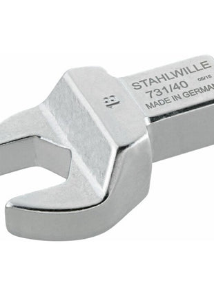 STAHLWILLE Outil à emmancher à mâchoire 731/40 19 ouverture de clé 19 mm 14 x 18 mm ( 4000826576 )