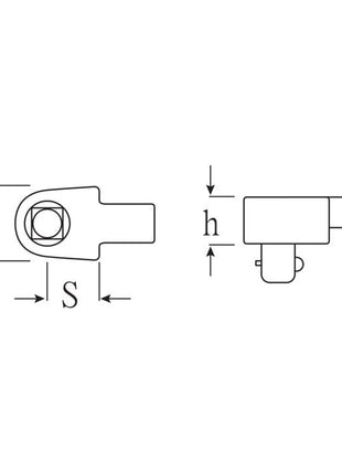 STAHLWILLE Outil à emmancher 734 1/2 po. 9 x 12 mm ( 4000826610 )