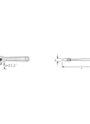 STAHLWILLE Klucz płasko-oczkowy 4026 max. 30 mm ( 4000826641 )