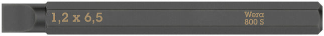 WERA Bit 800 S per viti con intaglio ( 4000827279 )