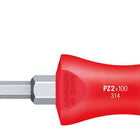 Cacciavite WIHA 314 misura PZD 1 lunghezza lama 80 mm ( 4000827631 )