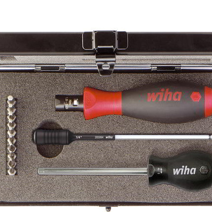WIHA Drehmomentschraubendrehersatz 2852 S10 13-teilig 1-5 Nm ( 4000827982 )