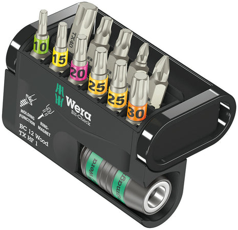 Surtido de puntas WERA Bit-Check 12 Wood TX HF 1 12 piezas (4000829911)