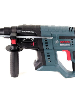 Bosch GBH 18V-20 Professional Akku Bohrhammer mit SDS-plus + 2 x 6 Ah Akku + Ladegerät in Transportbox + Bosch GDE 16 Staubabsaugsystem - Toolbrothers