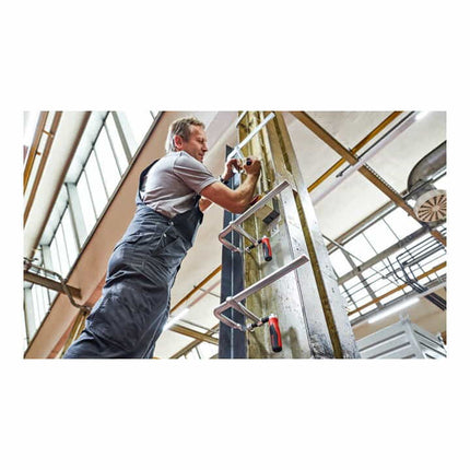 BESSEY morsetto a vite interamente in acciaio GZ-KG Larghezza di serraggio 400 mm Sporgenza 120 mm ( 4000831653 )