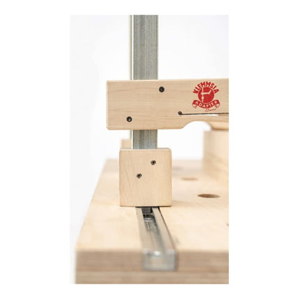 KLEMMSIA Elemento di serraggio AB-R Larghezza di serraggio 150 mm Sporgenza 110 mm ( 4000831712 )