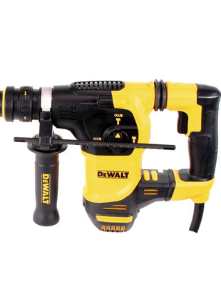 DeWalt D25334K Kombihammer 30mm SPS-Plus 950 Watt 3,5 Joule im TSTAK Koffer mit vibrationsdämpfendem Handgriff, Schnellwechsel-Bohrfutter und Tiefenanschlag - Toolbrothers